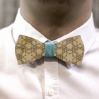 Деревянная галстук-бабочка из фанеры AB007