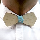 Деревянная галстук-бабочка из фанеры AB013