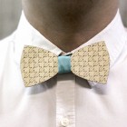 Деревянная галстук-бабочка из фанеры AB014